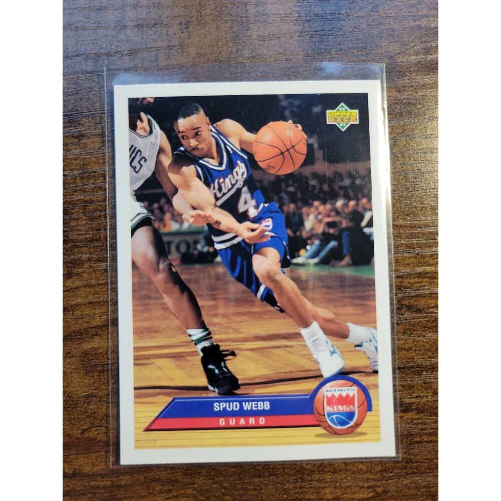 Spud Webb 1992-1993 Upper Deck McDonalds #P35 - Sacramento Kings - NBA
